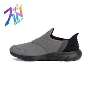 ユニセックス ソフトライド フレックス イーズイン 撥水 ランニングシューズ, Cool Dark Gray-PUMA Black, extralarge-JPN