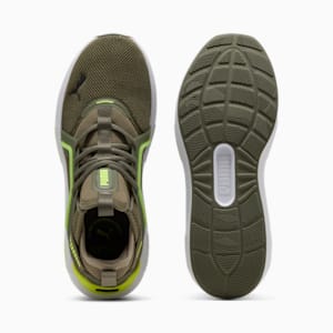 Softride Enzo 5 Men's Running Shoes, Loden Green-Yellow Alert, extralarge