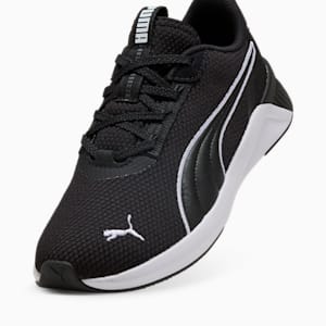 Zapatos para correr para mujer Softride Harli, PUMA Black-PUMA White-Galactic Gray, extralarge