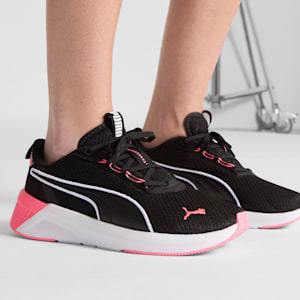 Tenis de running Softride Harli Hybrid Skins para mujer, PUMA Black-Sun Struck, extralarge