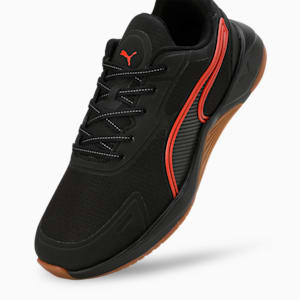 Swift Pulse Men's Training Shoes, PUMA Black-Redmazing-Gum, extralarge-IND