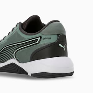PUMA Swift Pulse Men's Training Shoes, Eucalyptus-Flat Dark Gray-Fizzy Apple, extralarge-IND