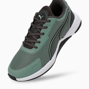Swift Pulse Men's Training Shoes, Eucalyptus-Flat Dark Gray-Fizzy Apple, extralarge-IND
