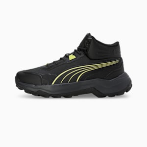 Questblitz Mid Men's Running Shoes, Lime Sheen-PUMA Black, extralarge-IND