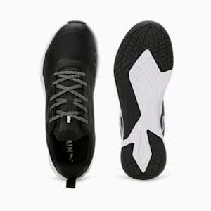 PUMA Surgestride Men's Training Shoes, PUMA Black-PUMA White, extralarge-IND