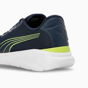 Exoteric Men's Running Shoes, Club Navy-Lime Smash-PUMA White, extralarge-IND