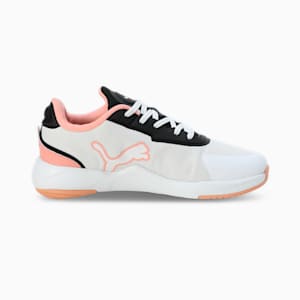 SwiftPulse Women's Training Shoes, PUMA White-PUMA Black-Poppy Pink, extralarge-IND