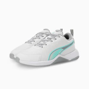 Surgestride Women's Training Shoes, Feather Gray-Cool Mid Gray-Mint, extralarge-IND
