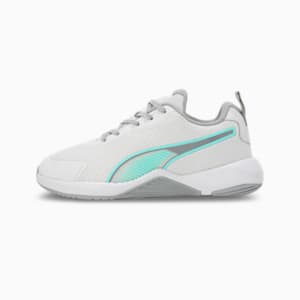 Surgestride Women's Training Shoes, Feather Gray-Cool Mid Gray-Mint, extralarge-IND