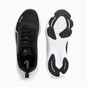 キッズ スピード モンスター V5 PL スニーカー 21-24cm, PUMA Black-PUMA Silver-Cool Light Gray, extralarge-JPN