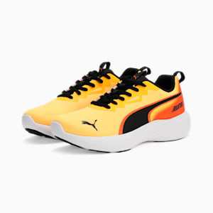 キッズ スピード モンスター V5 PL スニーカー 21-24cm, Sun Stream-PUMA Black-Redmazing, extralarge-JPN