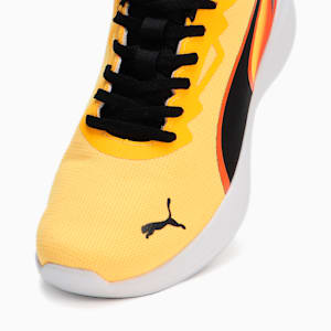 キッズ スピード モンスター V5 PL スニーカー 21-24cm, Sun Stream-PUMA Black-Redmazing, extralarge-JPN