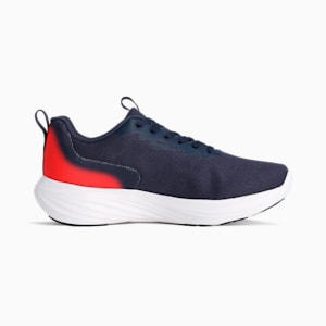 キッズ スピード モンスター V5 PL スニーカー 21-24cm, PUMA Navy-For All Time Red, extralarge-JPN