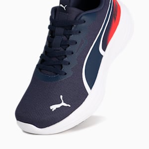 キッズ スピード モンスター V5 PL スニーカー 21-24cm, PUMA Navy-For All Time Red, extralarge-JPN
