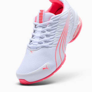 Chaussures de course à pied large Voltaic Evo Femme, PUMA White-Sunset Glow, extralarge