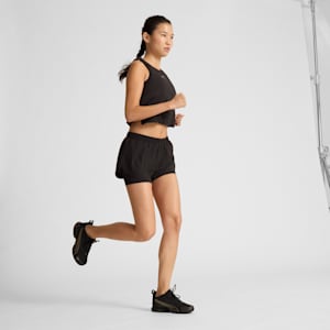 Tenis Voltaic Evo anchas para mujer, PUMA Black-PUMA Gold, extralarge