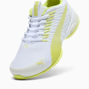 Voltaic Evo Women's Wide Training Shoes, PUMA White-Lemon Sherbert, extralarge
