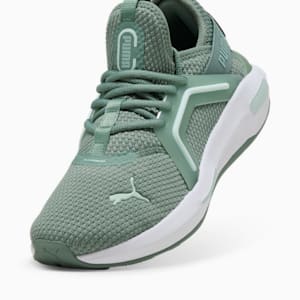 Tenis mujer running Softride Enzo Evo, Green Moon-Peaceful Blue-PUMA White, extralarge