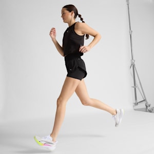Tenis de running Darter Pro para mujer, PUMA White-Pure Magenta-Yellow Alert, extralarge
