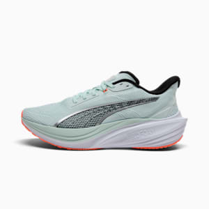 Darter Pro Women's Running Shoes, Peaceful Blue-PUMA Black-Glowing Red, extralarge