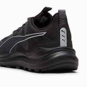 Zapatos para correr para mujer Reflect Lite Trail PTX, PUMA Black-PUMA Silver-Cool Dark Gray, extralarge
