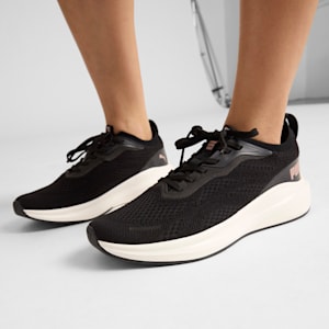 Skyrocket Lite Women's Running Shoe, PUMA Black-Rose Gold, extralarge