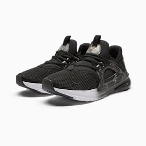 Sneakers larges Softride Enzo Evo Geode Glow Femme, PUMA Black-PUMA Gold, extralarge