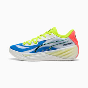 All-Pro NITRO™ Basketball Shoes Unisex, PUMA White-Yellow Alert-Pink Alert, extralarge-GBR