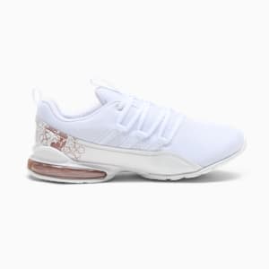 Riaze Prowl Floral Wide Women's Running Shoes, PUMA White-Rose Gold, extralarge