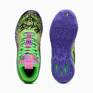 Tenis de básquetbol para hombre PUMA x LAMELO BALL MB.04 Be You, PUMA Black-Electric Peppermint-Fluro Green Pes, extralarge