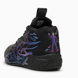 メンズ MB.04 リフレクション バスケットボールシューズ, PUMA Black-Ravish, extralarge-JPN