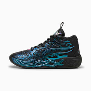MB.04 Reflections Basketball Shoes, PUMA Black-Ravish, extralarge
