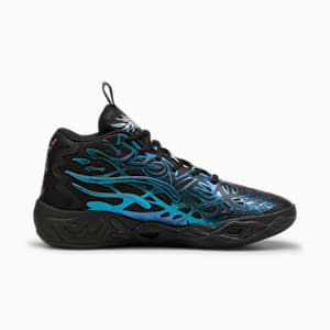 メンズ MB.04 リフレクション バスケットボールシューズ, PUMA Black-Ravish, extralarge-JPN