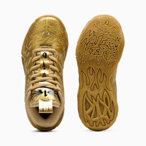 Tenis de básquet MB.04 Golden Child, PUMA Gold-Matte Puma Gold-PUMA Black, extralarge