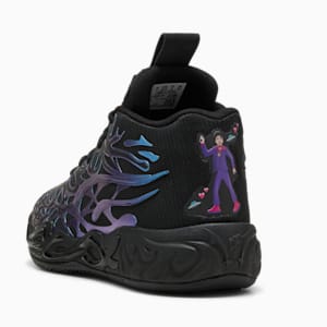 MB.04 Reflections Basketball Shoes Big Kids, PUMA Black-Ravish, extralarge