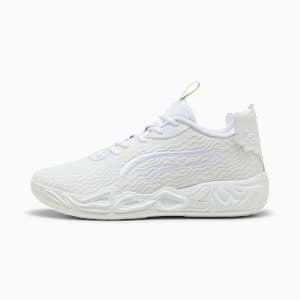 MB.04 Lo Ice White Basketball Shoes, PUMA White-Sun Struck, extralarge