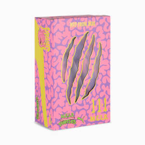 PUMA x LAMELO BALL x TMNT MB.03 Lo Krang Men's Basketball Shoes, Ultra Violet-Fast Pink-Speed Yellow, extralarge