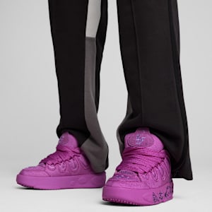 PUMA HOOPS x LAFRANCÉ Butterfly Sneakers, Pure Magenta-Ultra Violet, extralarge