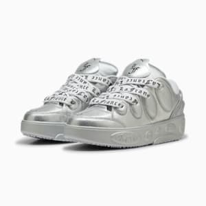 Tenis PUMA HOOPS x LAFRANCÉ Amour, Silver Mist-Puma Silver-PUMA Black, extralarge