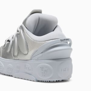 Tenis juvenil LaFrancé Written in Chrome PUMA x LAMELO BALL, Silver Mist-Puma Silver-PUMA Black, extralarge