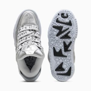 Tenis juvenil LaFrancé Written in Chrome PUMA x LAMELO BALL, Silver Mist-Puma Silver-PUMA Black, extralarge