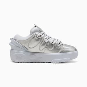 Tenis juvenil LaFrancé Written in Chrome PUMA x LAMELO BALL, Silver Mist-Puma Silver-PUMA Black, extralarge