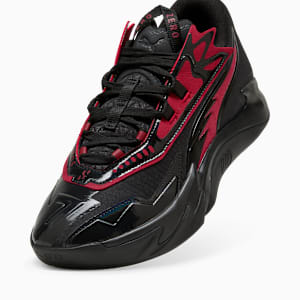 メンズ SCOOT ZEROS II SCRRT バスケットボールシューズ, Dark Crimson-PUMA Black, extralarge-JPN
