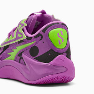 Tenis de básquetbol para hombre Scoot Zeros II Purple Lab, Pure Magenta-Green Glare, extralarge