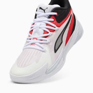 Dagger Men's Basketball Shoes, PUMA Red-PUMA Black, extralarge