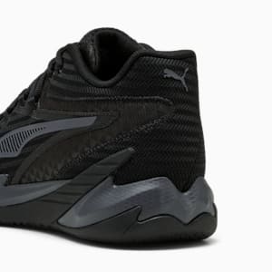 Dagger Men's Basketball Shoes, PUMA Black-Galactic Gray, extralarge