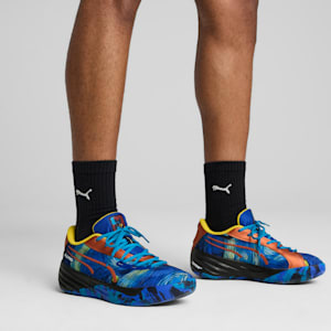 Tenis de bÃ¡squetbol  SQD Dylan Exhibit All-Pro NITROâ„¢, Vivid Blue-Tropical Blue, extralarge