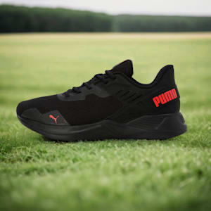 Disperse XT 2 Res Men's Training Shoes, PUMA Black-Burnt Red, extralarge-IND