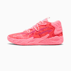 PUMA x LAMELO BALL MB.03 Mama Men's Basketball Shoes, Sunset Glow-Garnet Rose, extralarge