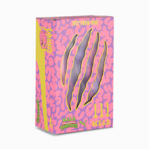 Tenis adolescentes PUMA HOOPS x TORTUGAS NINJA MB.03 Lo Krang, Ultra Violet-Fast Pink-Speed Yellow, extralarge